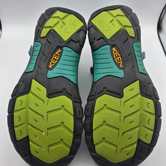 Keen Waterpoof Sandals Men's Size 6 US Blue Green Closed Toe Water Shoes - Picture 7 of 12